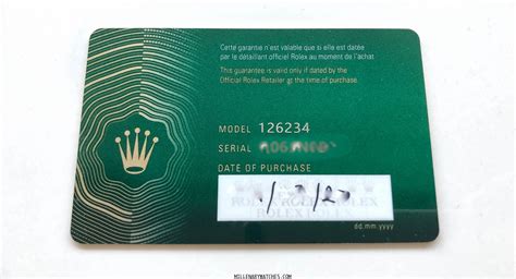 rolex 2020 warranty card|rolex servicekaart aanvragen.